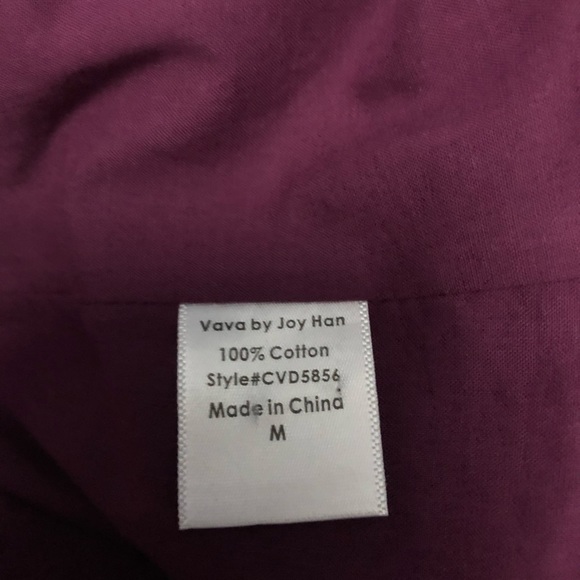 VaVa by Joy Han dress/ tunic with beaded collar - Picture 5 of 6